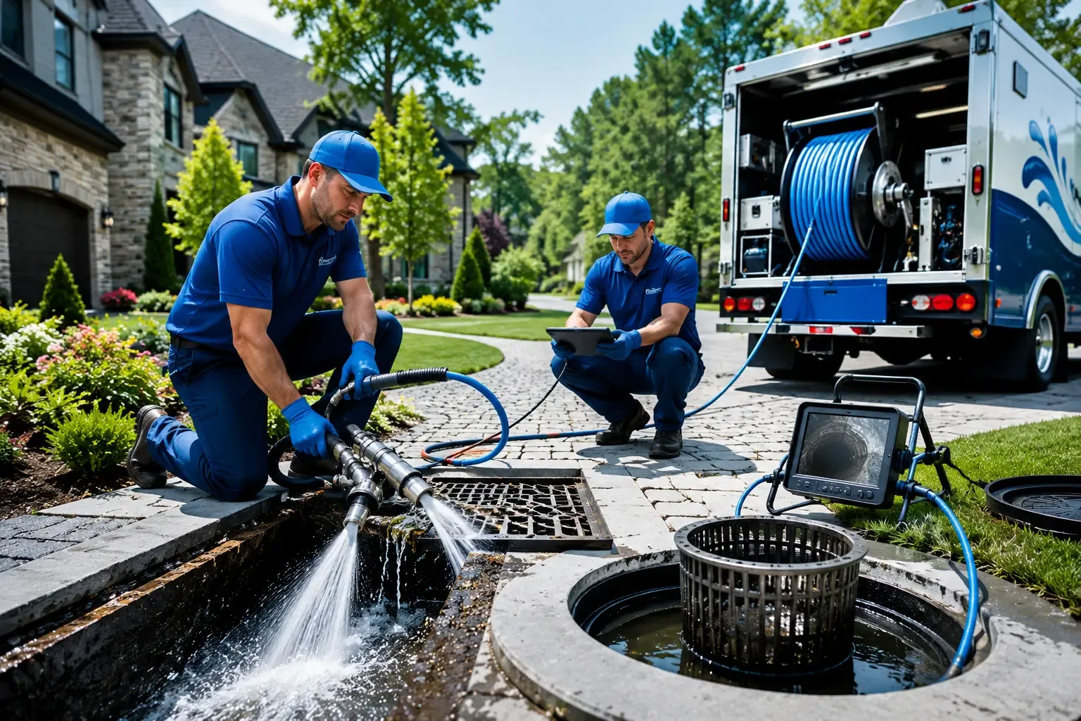 Local outdoor drain cleaning professionals in Covington, OK